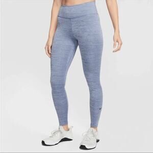 Nike Womens Full Length Light Blue Leggings Size XXL EUC